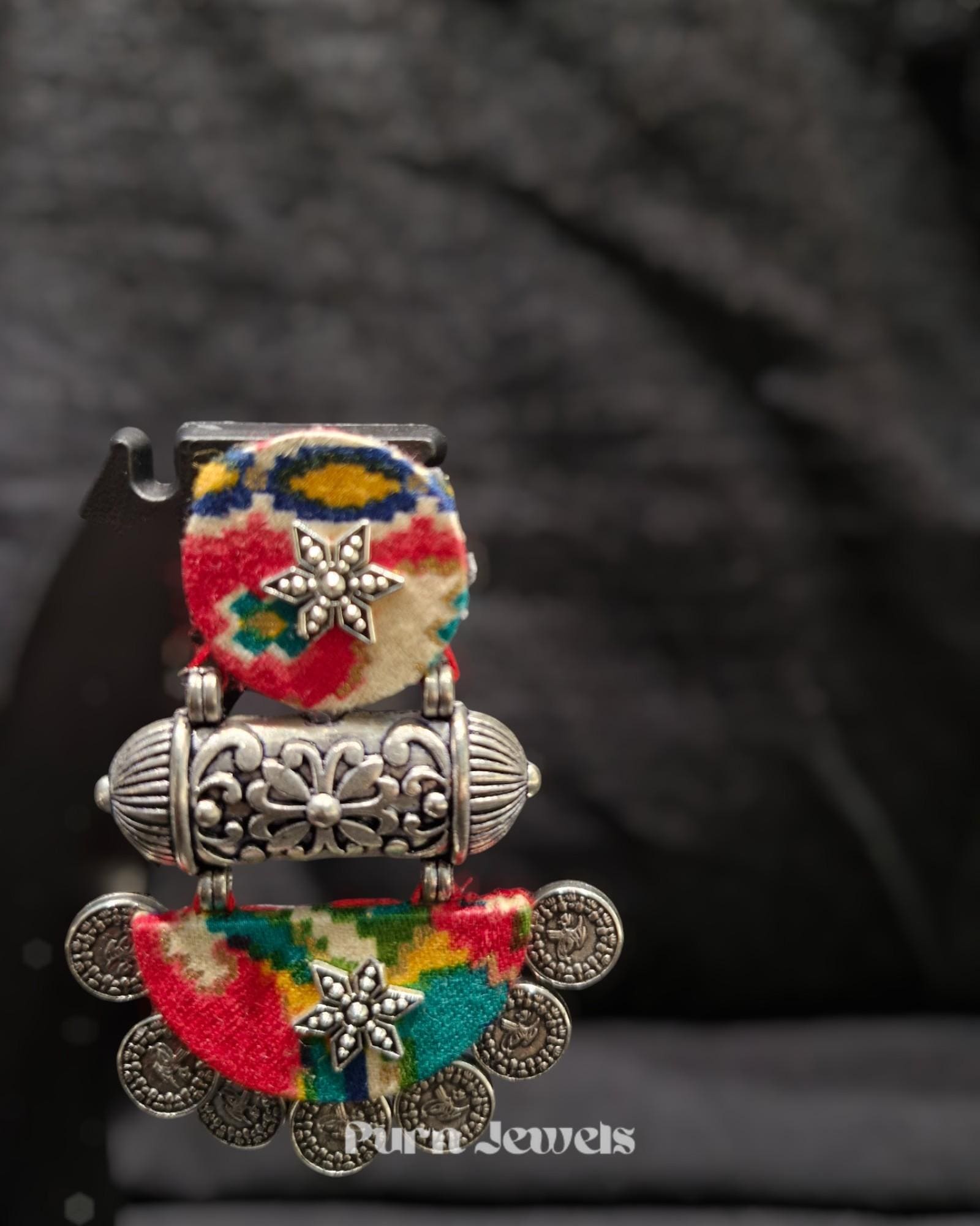 Stylish Mishka Earrings on Display