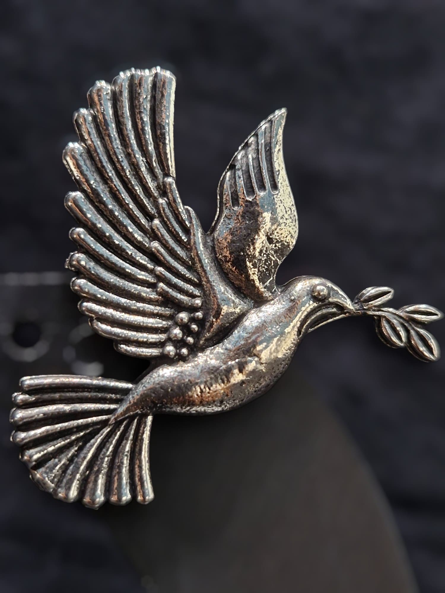 Pooja Bird Oxidised Earrings Design