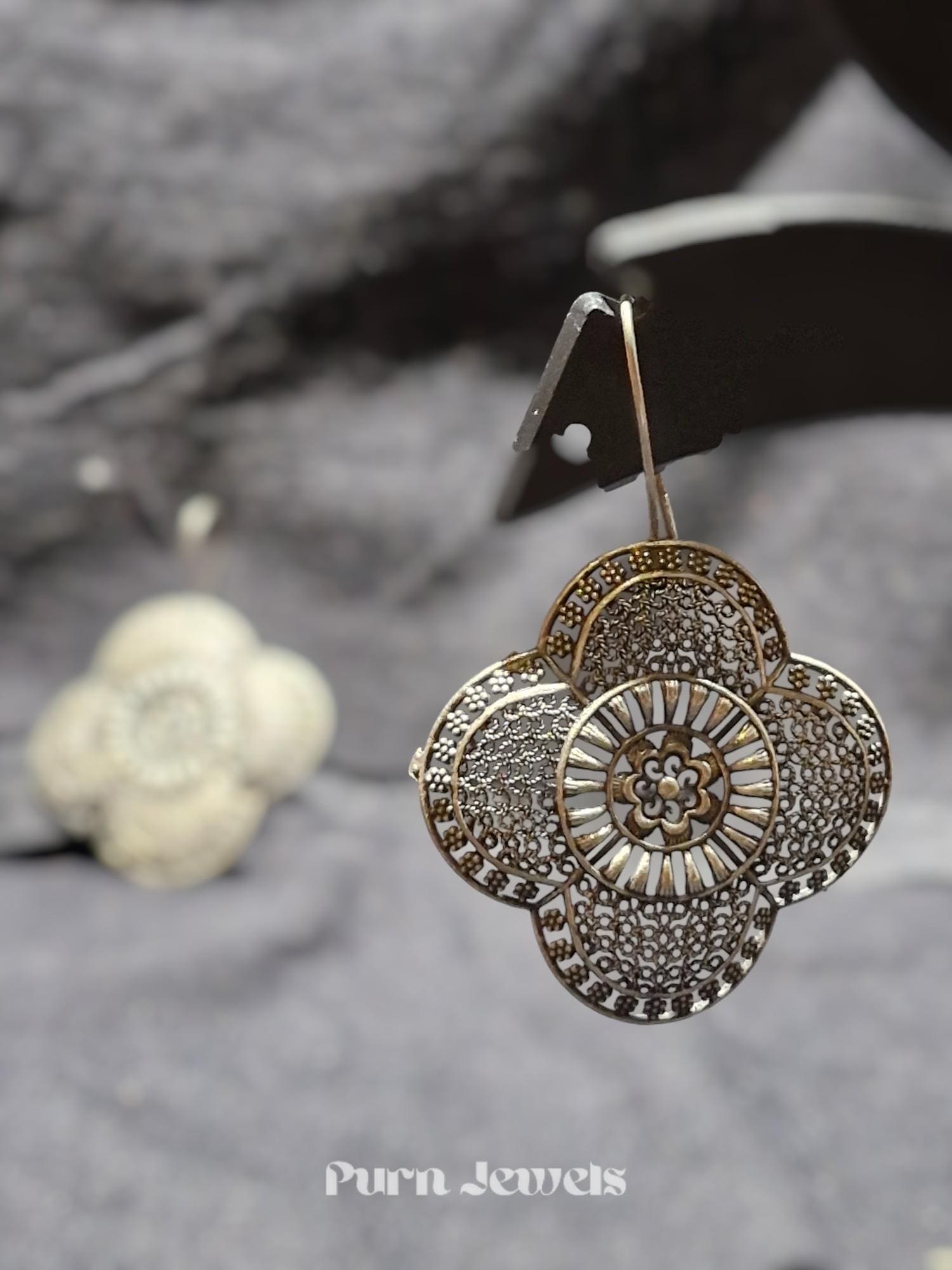 Traditional Samaira Mandala Oxidised Jewelry