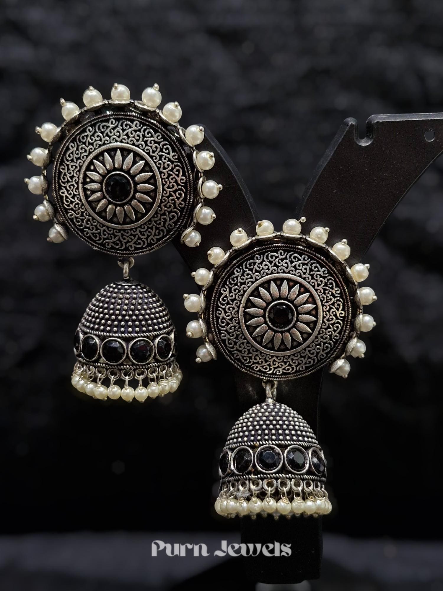 Trendy Mishka Oxidised Jhumka Collection